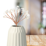 Ramurica DIY din Pietre Naturale Cuart Transparent (9 Pietricele)