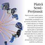 Ramurica DIY din Pietre Naturale Lapis Lazuli (9 Pietricele)