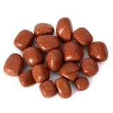 Piatra rulata Goldstone maro – o scanteie creata de om, pentru intentii clare si pasi constienti