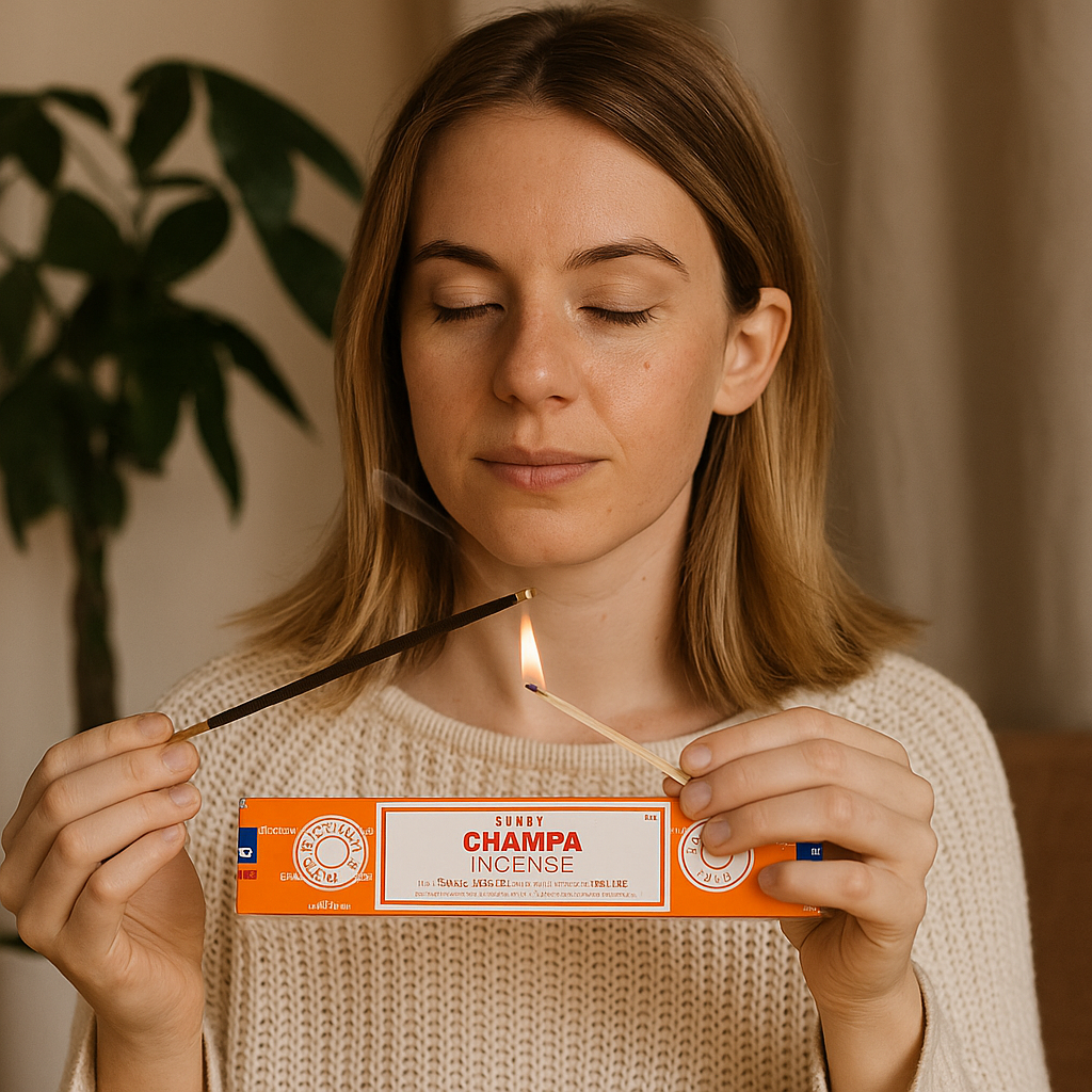 Satya Incense Sticks Champa 15g - Nag Champa betisoare