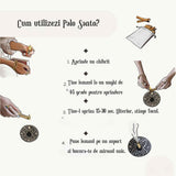 1 Bucata Lemn "Sfant" Palo Santo Pentru Curatarea Cristalelor