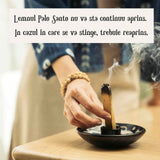 1 Bucata Lemn "Sfant" Palo Santo Pentru Curatarea Cristalelor