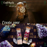 Set 60 de sticlute cu dop de pluta - Sticle miniatura cu capace si accesorii - Mini borcane din sticla transparenta - Mini sticlute decorative pentru nunti, botezuri, potiuni, proiecte craft DIY