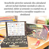 Calendar Advent cu Pietre Naturale tematica Aventura - Bucurie si Magie intr-un set