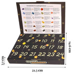 Calendar Advent cu Pietre Naturale tematica Aventura - Bucurie si Magie intr-un set