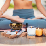 Bol Tibetan Cantator 9.5 cm model arborele vietii Setul complet pentru meditatie si vindecare Relaxare profunda si echilibru energetic