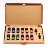 Set uleiuri parfumate Craciun - Holy Scents (12 x 5 ml) + 2 pipete, Made in UK