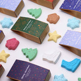 Set 4 bombe de baie Christmas Wish List - cadou festiv | CraftMystic
