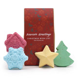 Set 4 bombe de baie Christmas Wish List - cadou festiv | CraftMystic