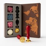 Set Stampila Vintage Arborele Vietii – Ceara, Lingurita si Cutie Cadou
