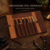 Organizator Multifunctional din Piele Naturala – Eleganta, Ordine si Protectie pentru Accesoriile Tale