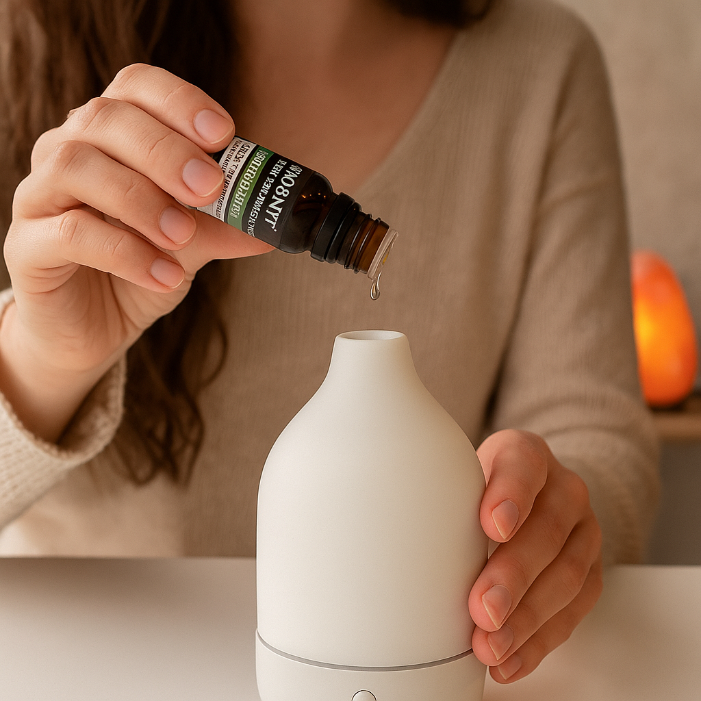 Ulei esential organic Lemongrass 10 ml – revigorant pentru difuzor si masaj diluat