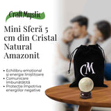 Colier pisicuta malachit