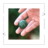 Sfera din Aventurin Verde Natural, 1 buc, 30-35 mm - Piatra Semipretioasa pentru Cadouri si Armonie