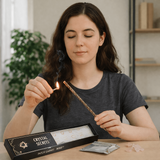 Set Smudge cu Cuart Roz si Aroma de Trandafir – Ritual de Curatare Energetica si Echilibru Emotional
