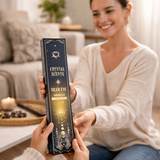 Smudge Kit cu Ochi de Tigru si Betisoare Parfumate cu Aroma de Vanilie - Protectie si Curaj Interior