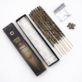 Smudge Kit cu Pirita si Betisoare Parfumate cu Scortisoara – Ritual de Abundenta, Protectie si Energie Activa