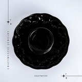 Suport design lotus negru – Pentru accesorii purificare si echilibru energetic