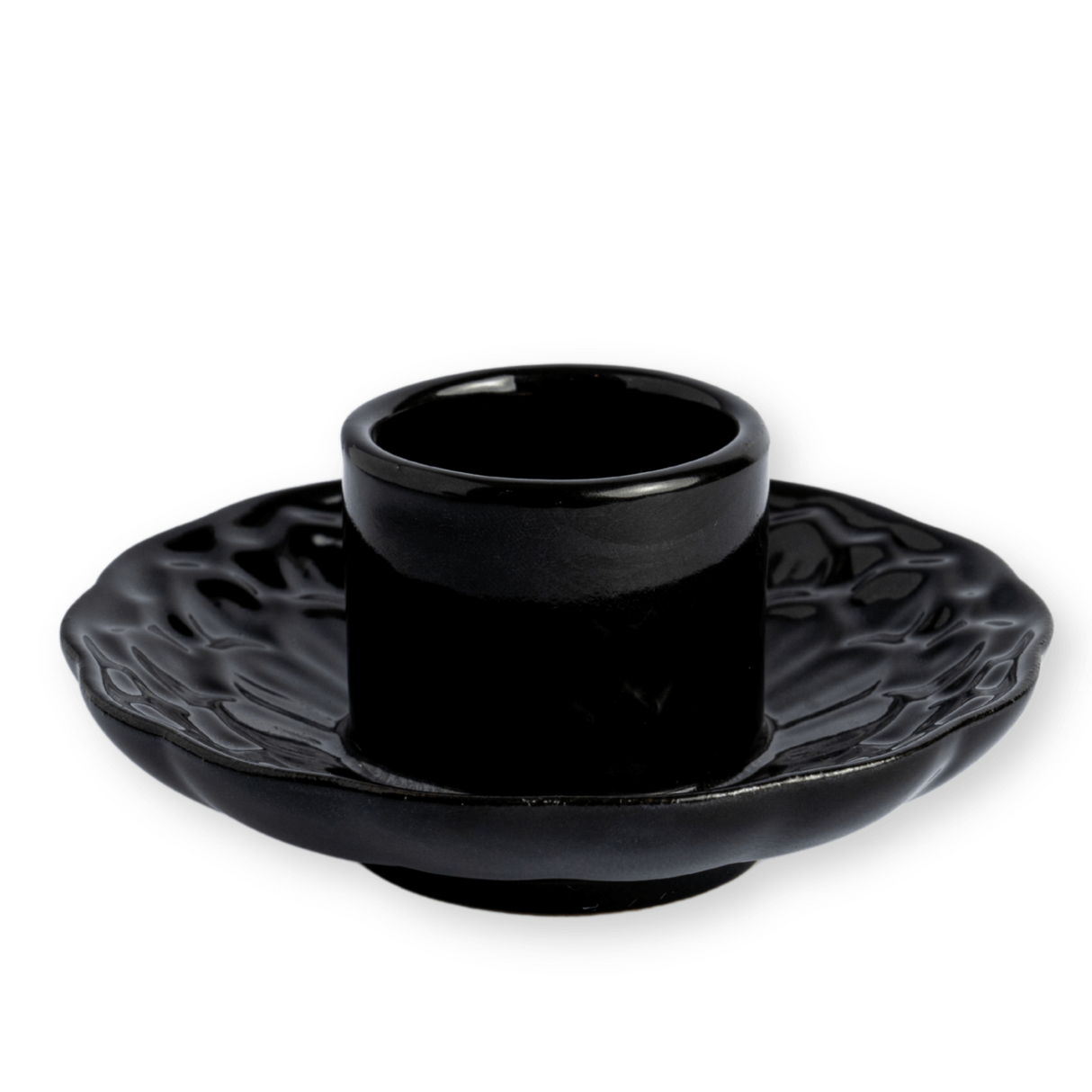Suport design lotus negru – Pentru accesorii purificare si echilibru energetic