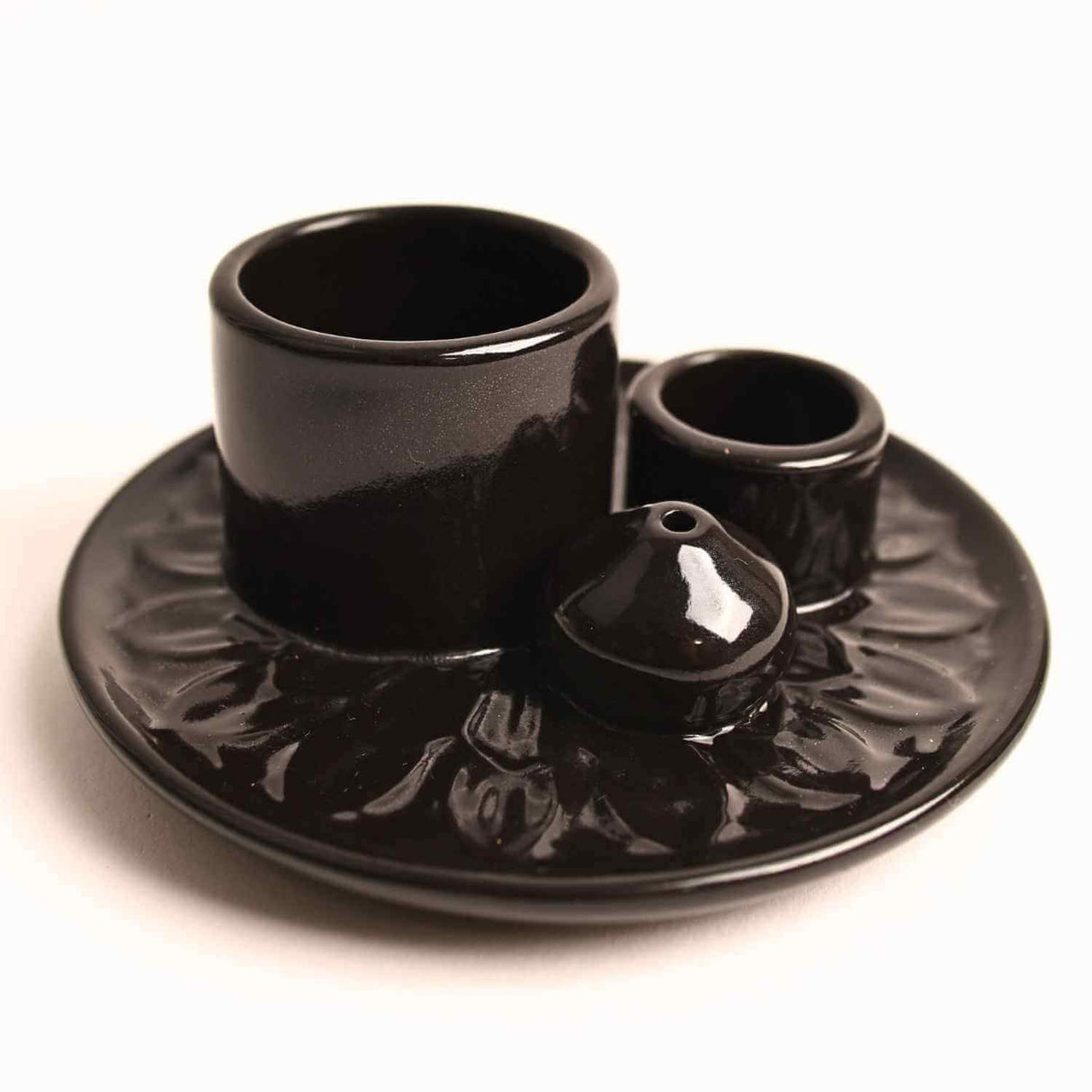 Suport ceramica pentru salvie, palo santo si betisoare - Eleganta si purificare
