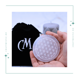 Placa din Selenit Natural pentru Curatare si Incarcare Cristale - Energie Pura