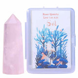 Varf de Cristal 6 cm pentru cele 12 zodii - Pietre semipretioase specifice zodiei Berbec- Un cadou deosebit