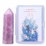 Varf de Cristal 6 cm pentru cele 12 zodii - Pietre semipretioase specifice zodiei Berbec- Un cadou deosebit