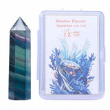 Varf de Cristal 6 cm pentru cele 12 zodii - Pietre semipretioase specifice zodiei Berbec- Un cadou deosebit