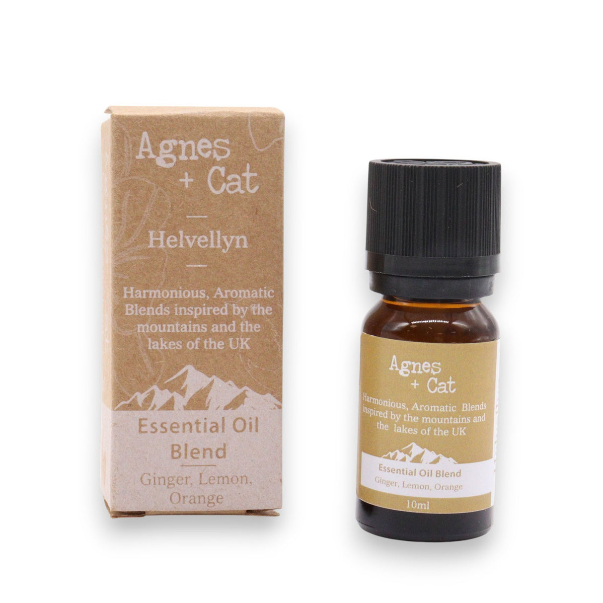 Ulei Esential - Helvellyn - ghimbir, lamaie si portocala - Agnes Cat (10 ml)
