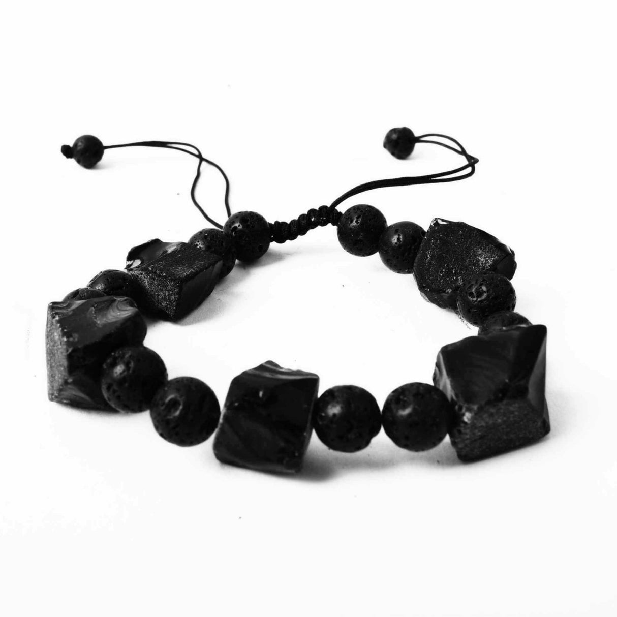Natural Black tourmaline bracelet 8MM